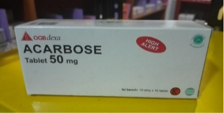Acarbose 50 mg